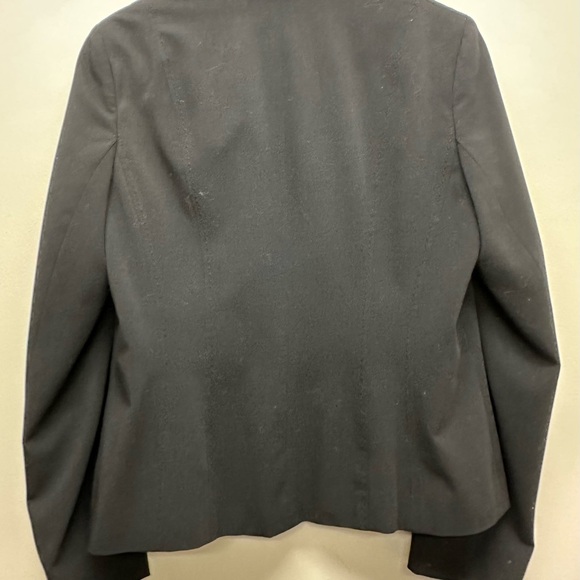 Bandolino Black Blazer Tailored Fit Notched Lapels - Picture 3 of 3